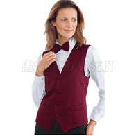 ISACCO GILET UNISEX BORDEAUX 100 % POLYESTER