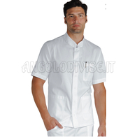 ISACCO CASACCA CORFU' M/M BIANCO 100 % COTTON