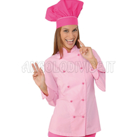 ISACCO GIACCA LADY EXTRA LIGHT ROSA+FUXIA 65% POLYESTER  35% COTTON