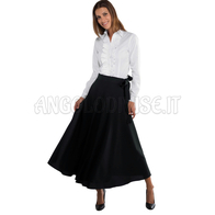 ISACCO GONNA BROADWAY NERO 100 % POLYESTER