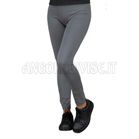 ISACCO LONG LEGGINGS GRIGIO 97% COTTON  3% SPANDEX