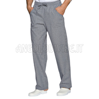 ISACCO PANTALACCIO PIED DE POULE RESISTENTE AL CLORO 100 % COTTON