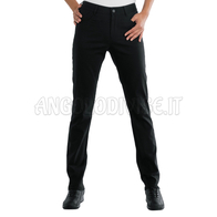 ISACCO PANTALONE MARGARITA NERO 97% COTTON  3% SPANDEX