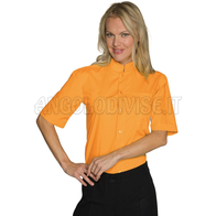 ISACCO CAMICIA UNISEX DUBLINO M/M ALBICOCCA 65% POLYESTER  35% COTTON