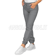 ISACCO PANTAGIAFFA GRIGIO 65% POLYESTER  35% COTTON