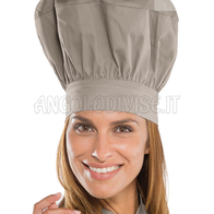 ISACCO CAPPELLO CUOCO TORTORA 65% POLYESTER  35% COTTON