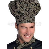 ISACCO CAPPELLO CUOCO MAORI 92 65% POLYESTER  35% COTTON