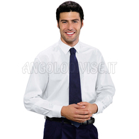 ISACCO CAMICIA UOMO BIANCO COTONE 100 % COTTON