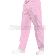 ISACCO PANTALONE C/ELASTICO ROSA 65% POLYESTER  35% COTTON
