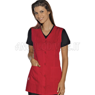 ISACCO CASACCA TROPEA ROSSO 65% POLYESTER  35% COTTON