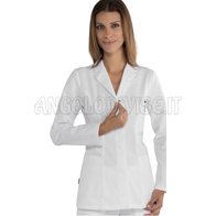 ISACCO CASACCA COIMBRA SATIN BIANCO 100% COTTON  SATIN  NO STIRO