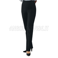 ISACCO PANTALONE DONNA NERO 100 % POLYESTER