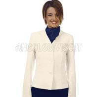 ISACCO GIACCA DEBORAH CREME 100 % POLYESTER