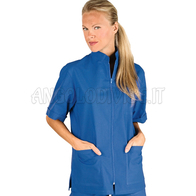 ISACCO CASACCA SAMARCANDA AZZURRO M/M 100 % COTTON