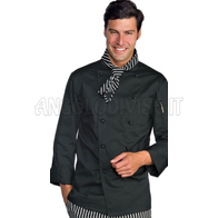 ISACCO GIACCA BLACKCHEF M/M 4XL 65% POLYESTER  35% COTTON