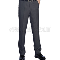 ISACCO PANTALONE UOMO S/PINCES STRETCH LANA FODER. ANTRACITE 54% POLYESTER 44% WOOL (LANA) 2% SPANDEX