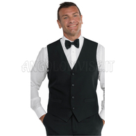 ISACCO GILET UNISEX NERO 3XL 100 % POLYESTER