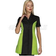 ISACCO CASACCA COPACABANA NERO+MELA 65% POLYESTER  35% COTTON