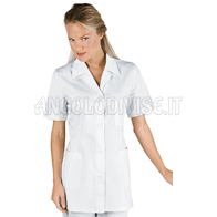 ISACCO CASACCA GINEVRA M/M  BIANCO 100 % COTTON