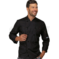 ISACCO GIACCA ALABAMA SLIM  EXTRALIGHT SUPER STRETCH NERO 97% COTTON  3% SPANDEX