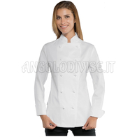ISACCO GIACCA LADY CHEF 100 % COTTON