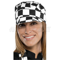 ISACCO CAPPELLO SAM SCACCO 100 % COTTON