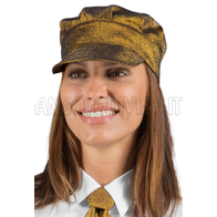 ISACCO CAPPELLO SAM LUREX GOLD 100 % POLYESTER