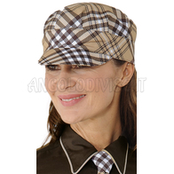 ISACCO CAPPELLO SAM TARTAN 415 100 % POLYESTER