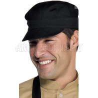 ISACCO CAPPELLO SAM NERO 55% POLYESTER 45% COTTON