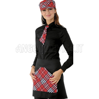 ISACCO GREMBIULE ORLEANS TARTAN 407 100 % POLYESTER