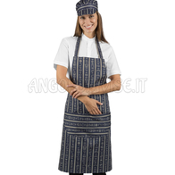 ISACCO GREMBIULE PETTORINA ICON 100 % COTTON