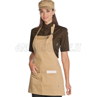 ISACCO GREMBIULE PICCADILLY BISCOTTO 65% POLYESTER  35% COTTON