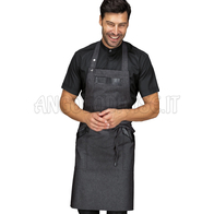 ISACCO GREMBIULE OREGON BLACK JEANS 100 % COTTONISACCO