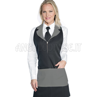 ISACCO MADEIRA CON ZIP ANTRACITE/GRIGIO 100 % POLYESTER