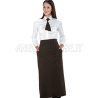 ISACCO GREMBIULE VERSAILLES SENZA SPACCO MORO 100 % POLYESTER