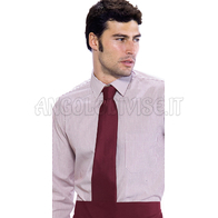 ISACCO CRAVATTA BORDEAUX 100 % POLYESTER