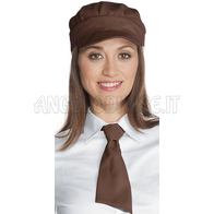 ISACCO CRAVATTINO CACAO 100 % POLYESTER