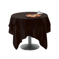 ISACCO Tovaglia ELEGANCE  116 x 116 cm MORO