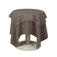 ISACCO Tovaglia ELEGANCE  116 x 116 cm SMOKE