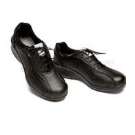 ISACCO SCARPA DONNA CON LACCI NERO