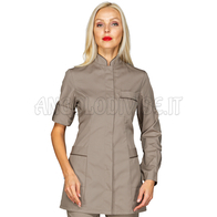 ISACCO CASACCA ANTIGUA TORTORA + CODINO FANGO 65% POLYESTER  35% COTTON