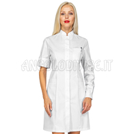ISACCO CAMICE VENEZIA BIANCO 65% POLYESTER  35% COTTON