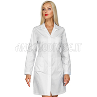 ISACCO CAMICE SINGAPORE BIANCO SENZA ELASTICO AI POLSI 100 % COTTON