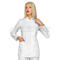 ISACCO CASACCA COVENTRY BIANCO 100 % COTTON