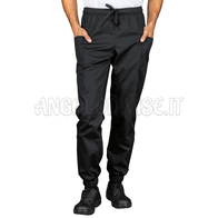 ISACCO PANTA IBIZA NERO 65% POLYESTER  35% COTTON