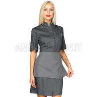 ISACCO GREMBIULE KIEV GRIGIO 100 % POLYESTER