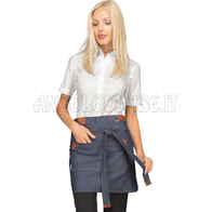 ISACCO GREMBIULE MICHIGAN JEANS 100 % COTTON