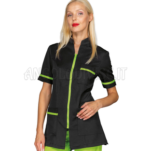 ISACCO CASACCA FLORIDA BOHEME NERO + MELA 100% POLYESTER BOHÉME