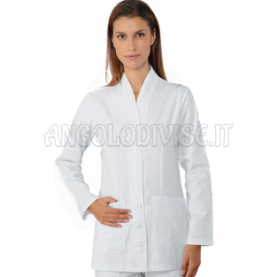 ISACCO CASACCA CALGARY BIANCO 100 % COTTON