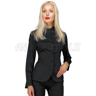 ISACCO BLUSA BALI BOHEME NERO 100% POLYESTER BOHÉME
